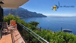 Holiday apartment to rent in Castiglione di Ravello  (3 km from Amalfi) - 2 Bedrooms - Sleeps 4 - Sea View, Balcony